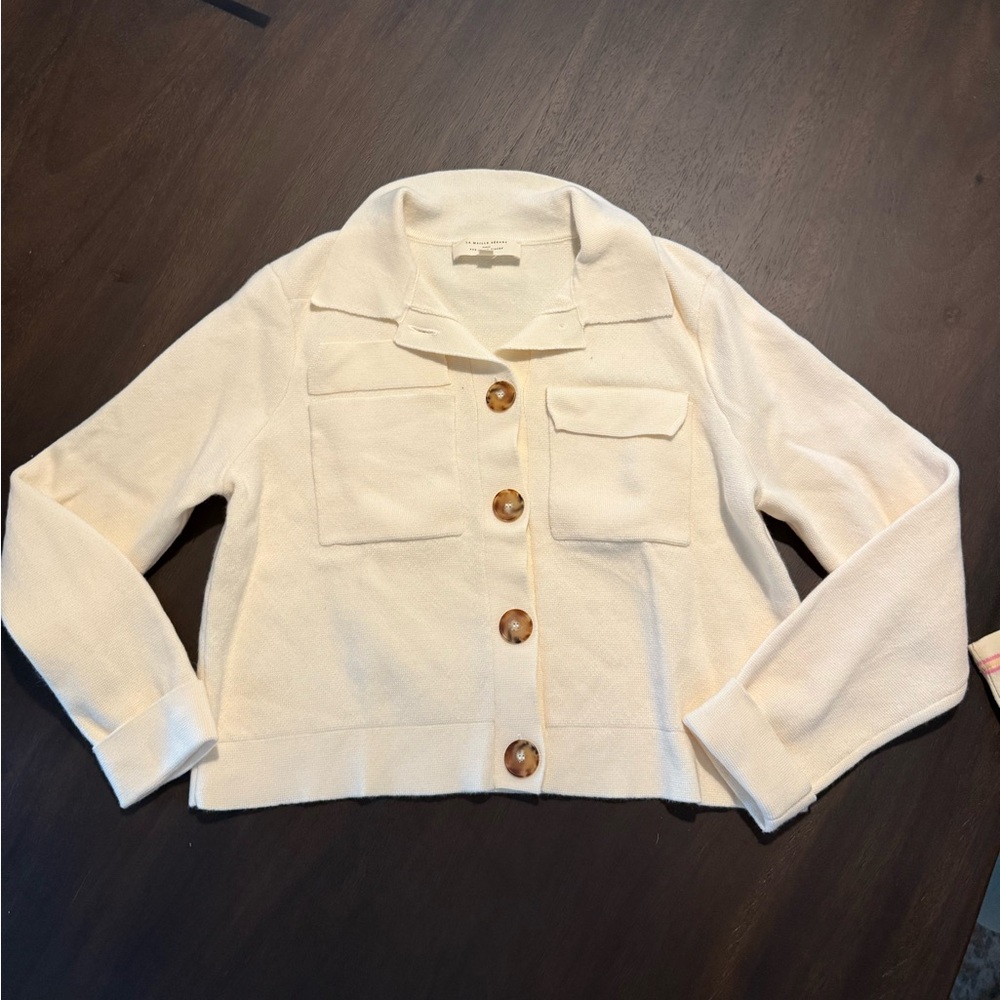 Sezane cardigan